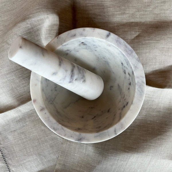 Marble Mortar and Pestle Collection