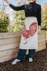 Hester & Cook - Flour Sack Apron - Red Rooster