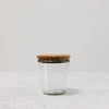 weck cork lid on a weck jar