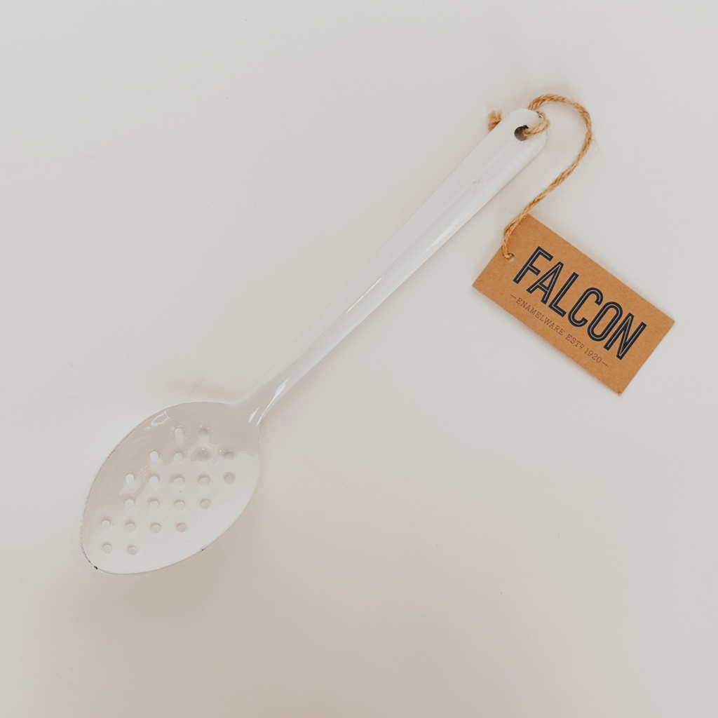 Falcon Enamelware - Slotted Spoon