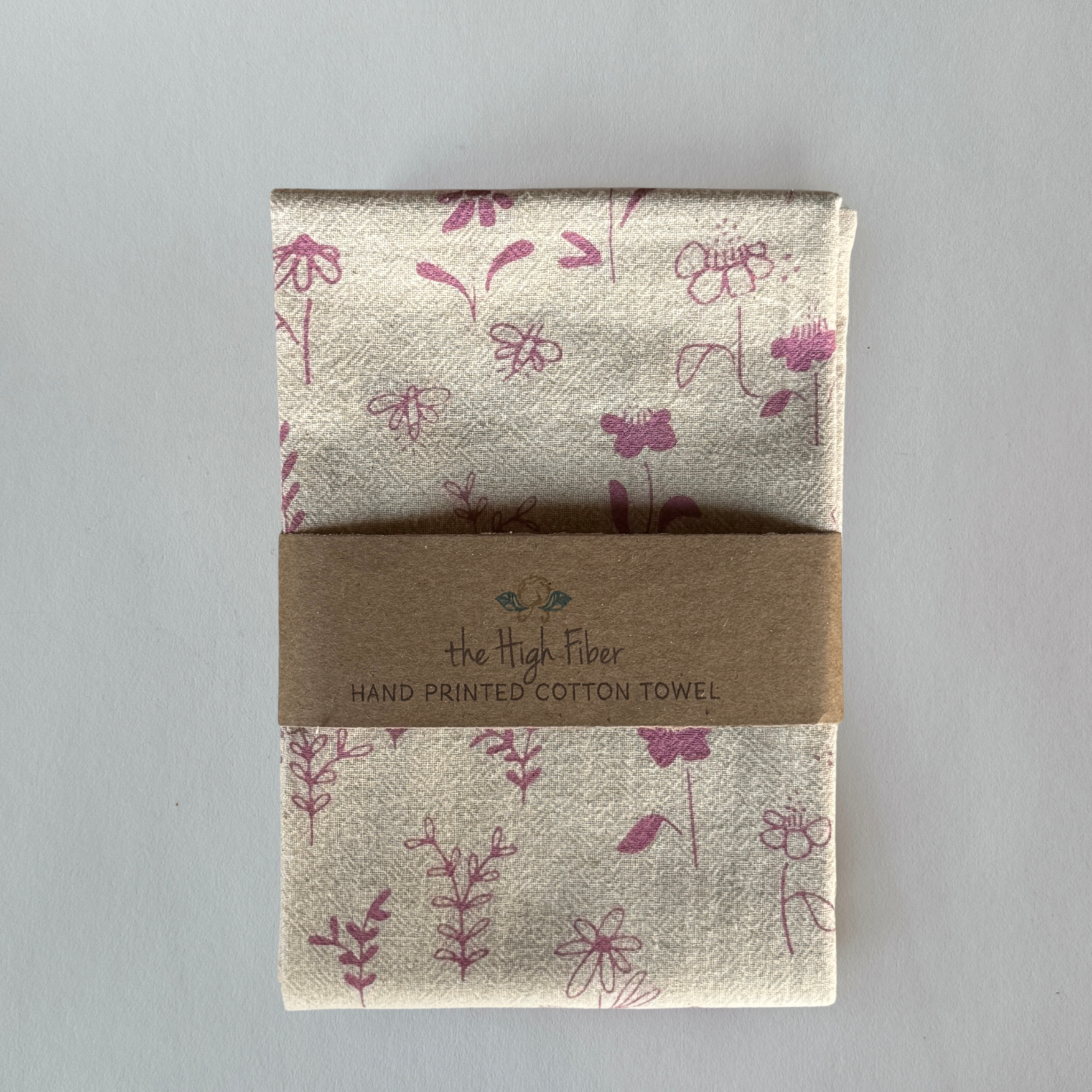 Hand Painted Cotton Towel