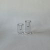 Glass Taper Candle Holder