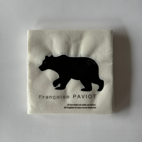 Paviot - Black Bear Napkin Collection