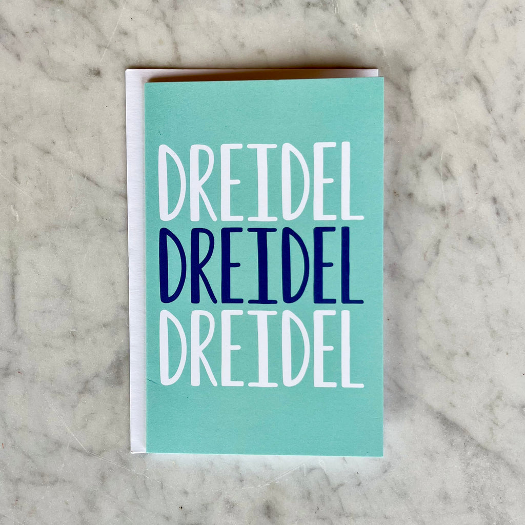 Dreidel Dreidel Dreidel Card