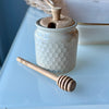 Ceramic Honey Pot with Dipper