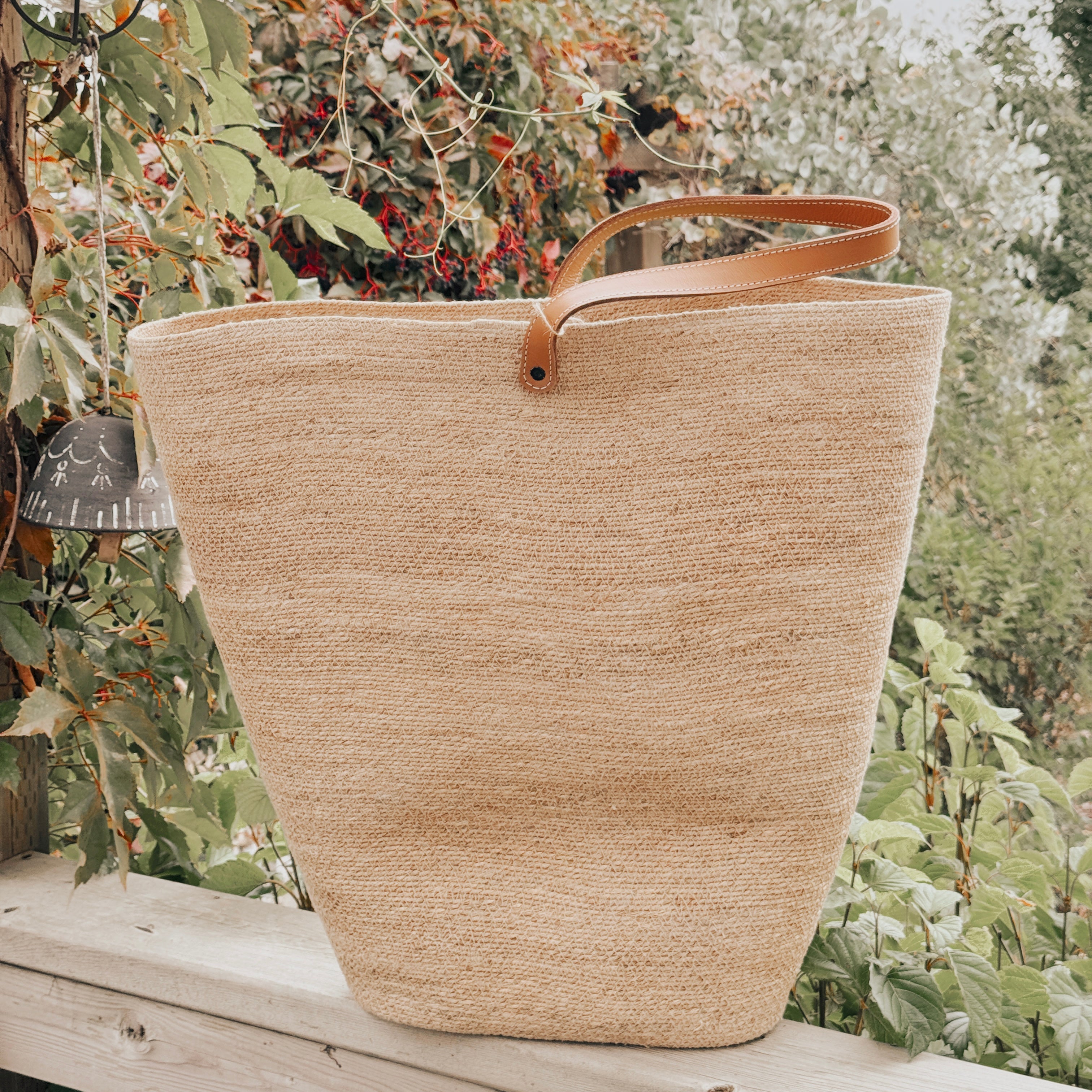 Capri Seagrass  Basket Tote