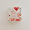 European -Tea Rose Heart Shaped Soap