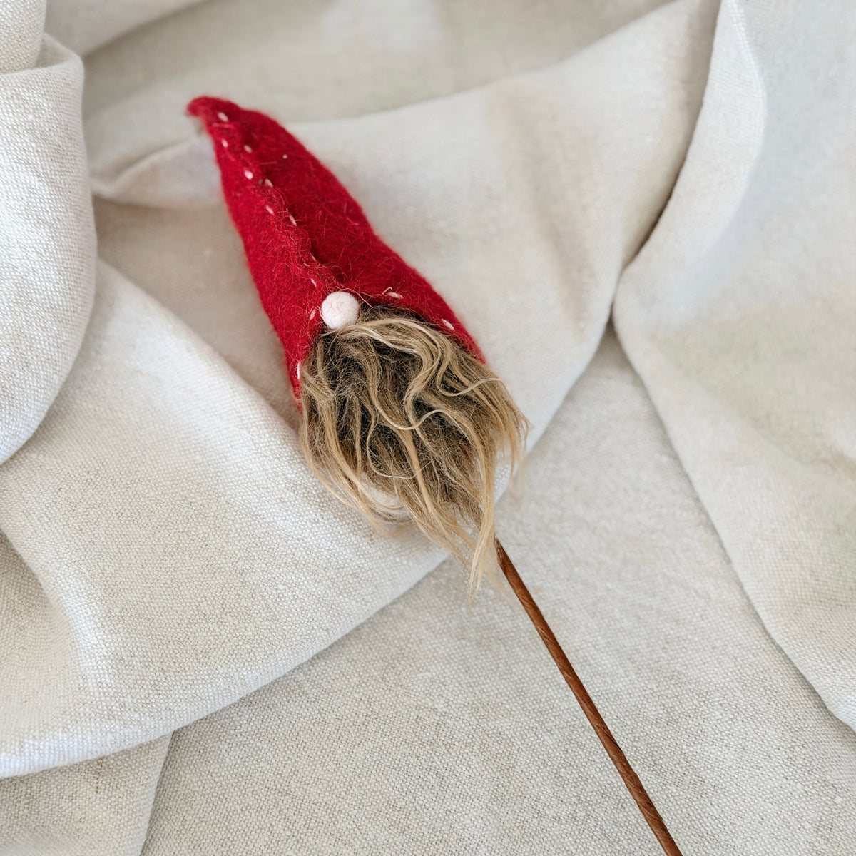 Santa on a stick