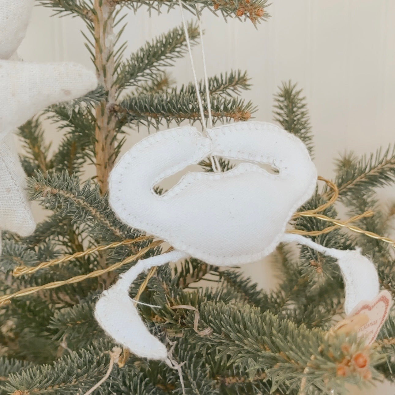 Holiday Ornament Lobster +Crab  Collection