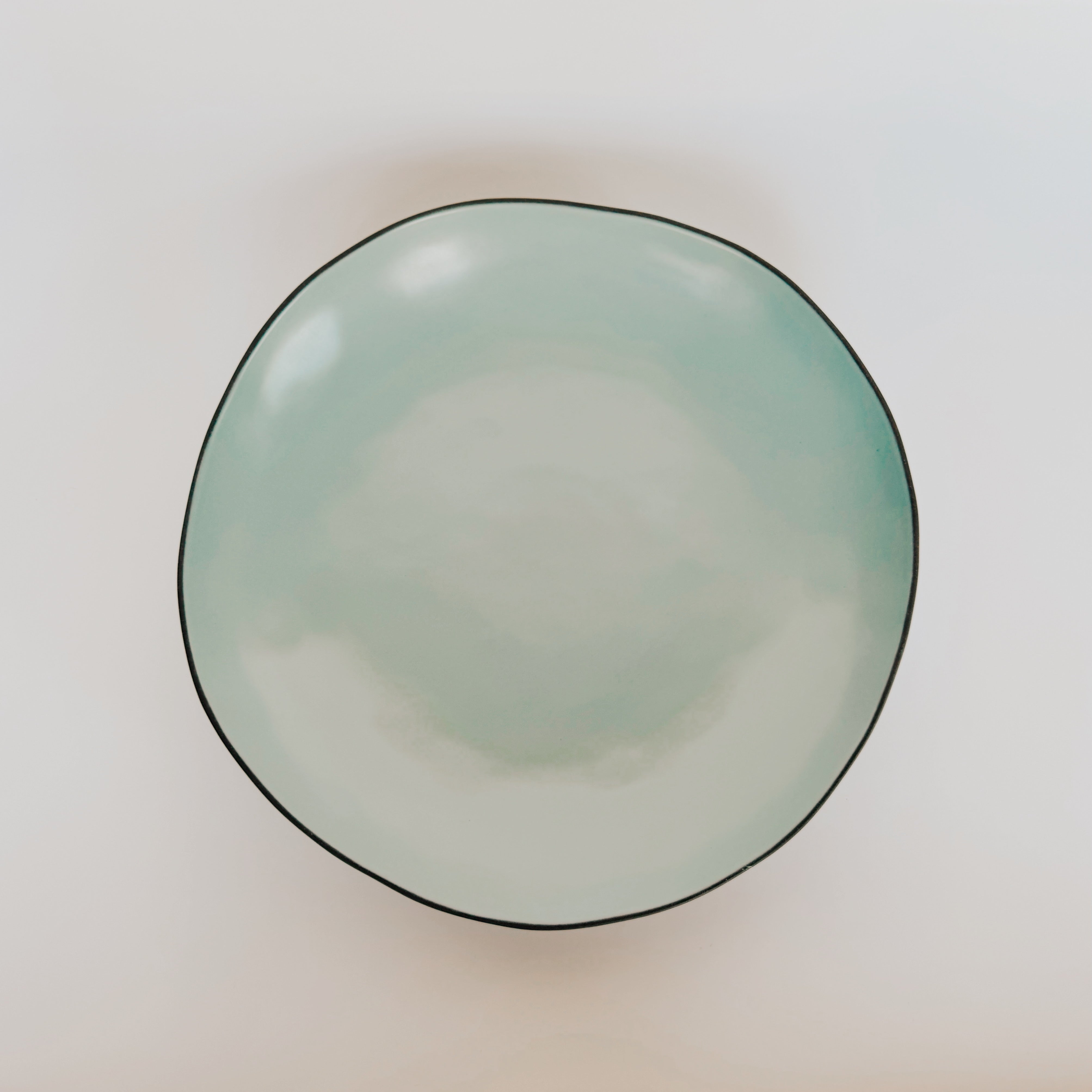 Stacked Organic Serving Bowl - Sky