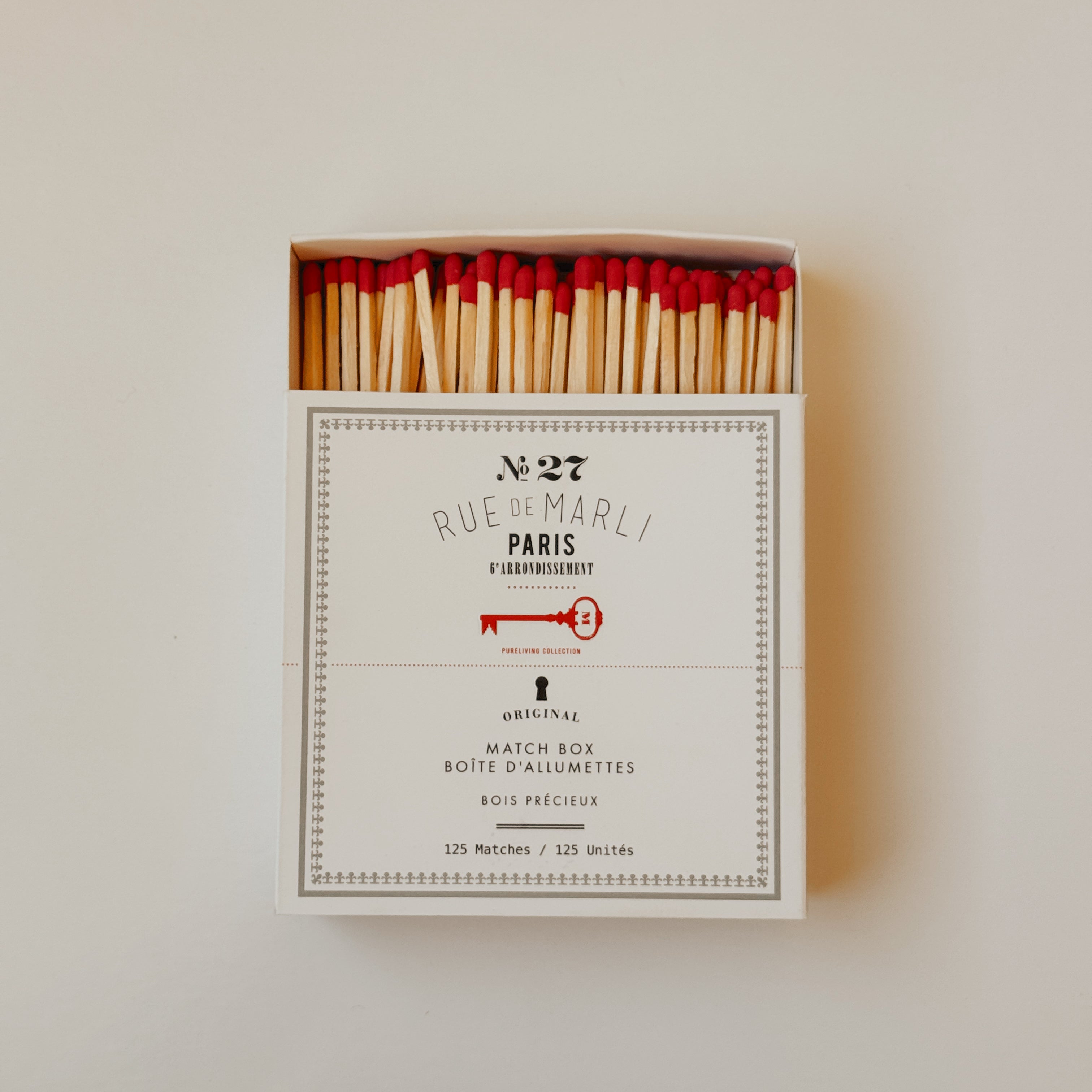 Rue de Marli No. 27  - Match Box