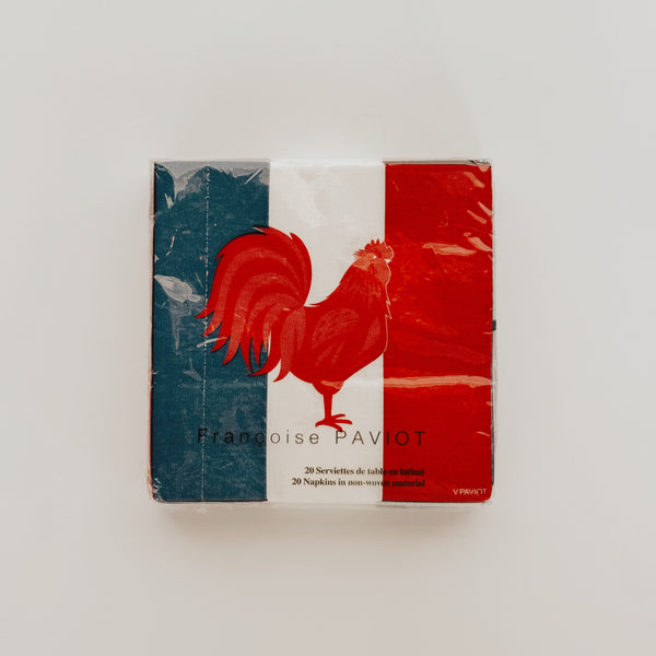 Paviot - French Flag Napkins