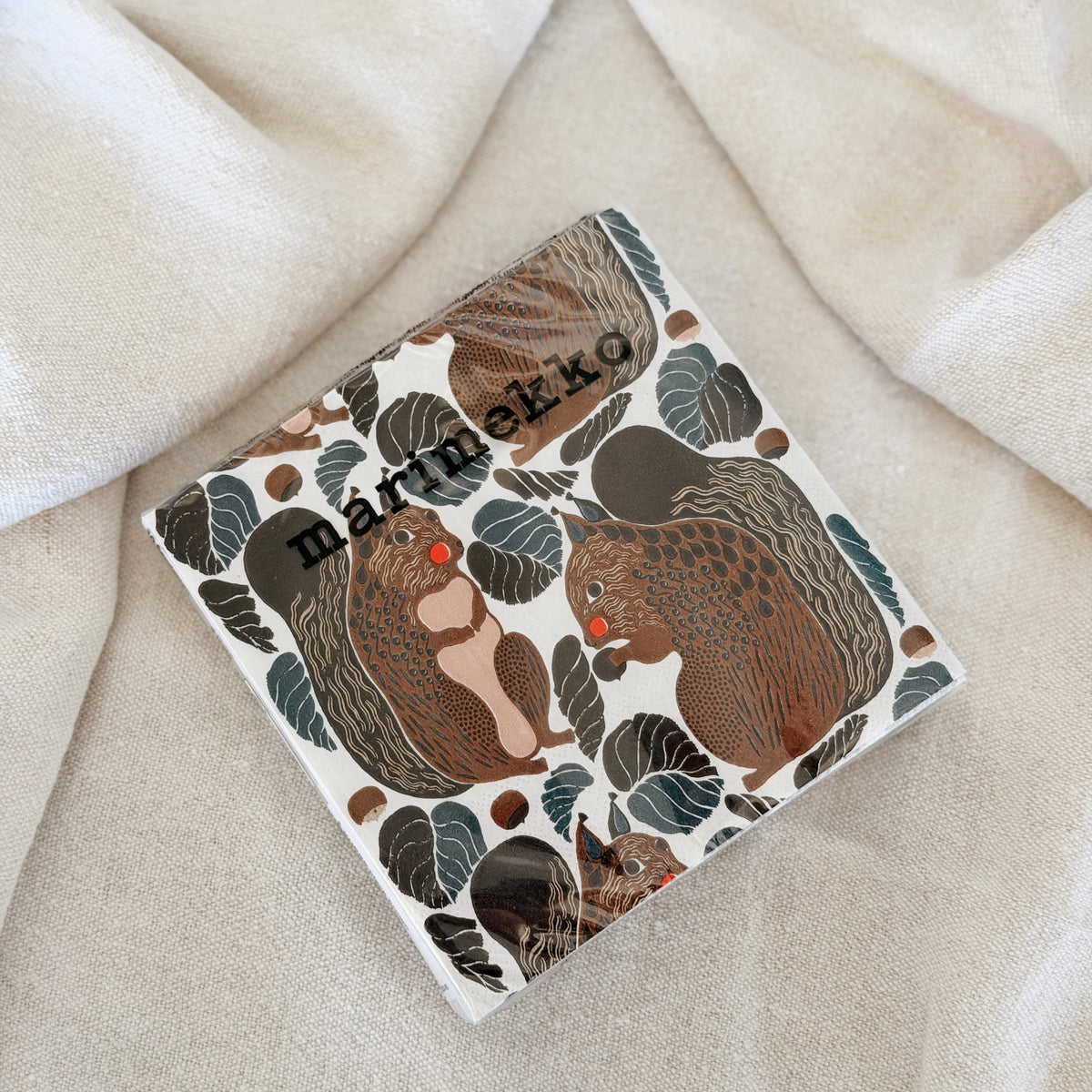 Marimekko -Cocktail Napkin -  Kurre