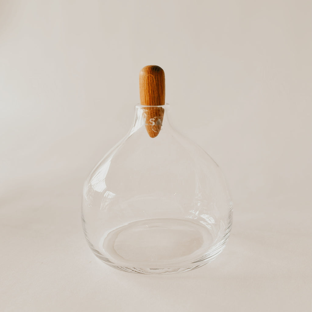 LSA Float Decanter + Oak Stopper
