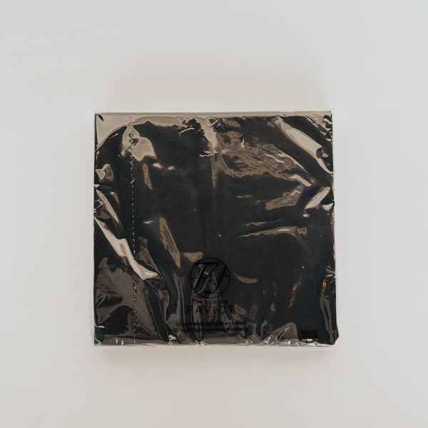 Paviot Classic Black Dinner Napkin
