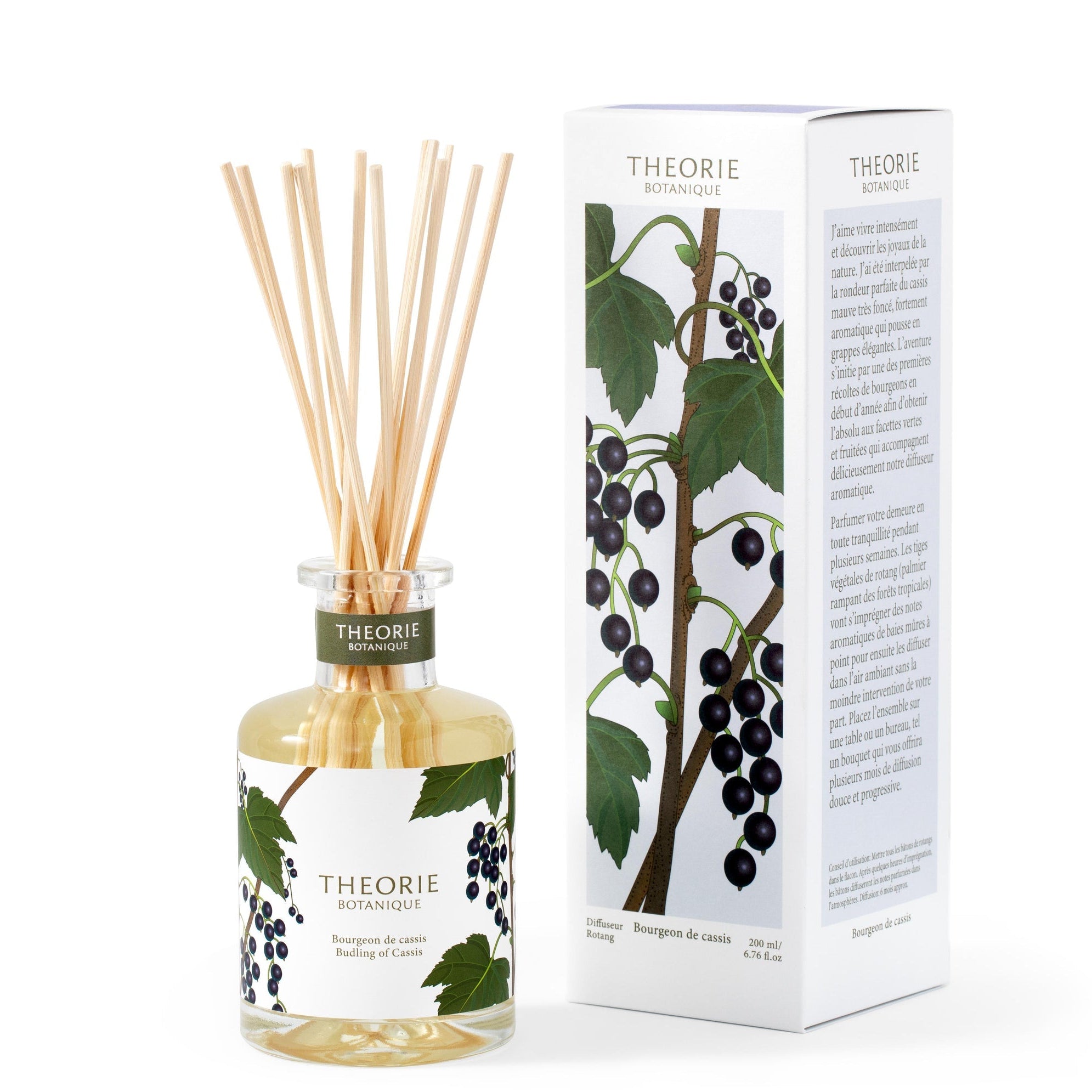 Theorie Botantique Budling of Cassis Room Diffuser