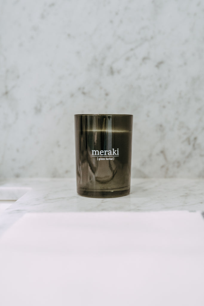 Meraki - Fragrance Candle green herbal