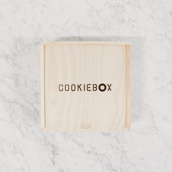 top view of cookie box by piebox