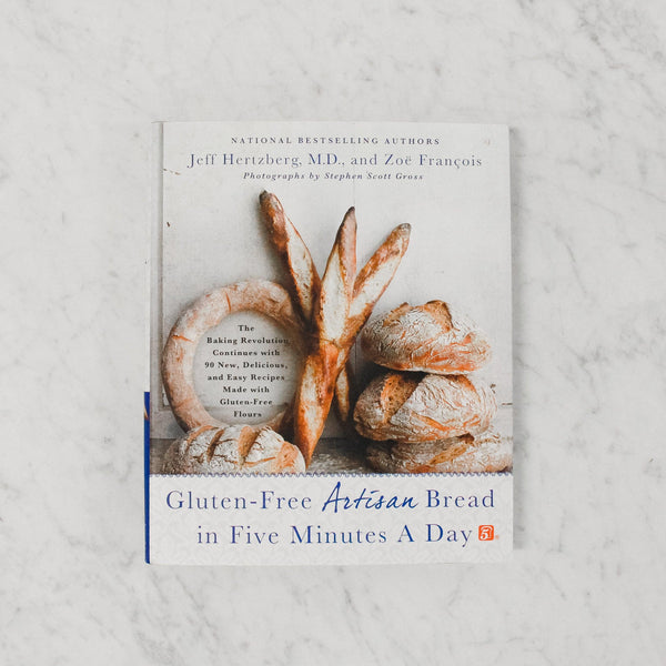 front cover of gluten-free artisen bread in five minutes a day cookbook