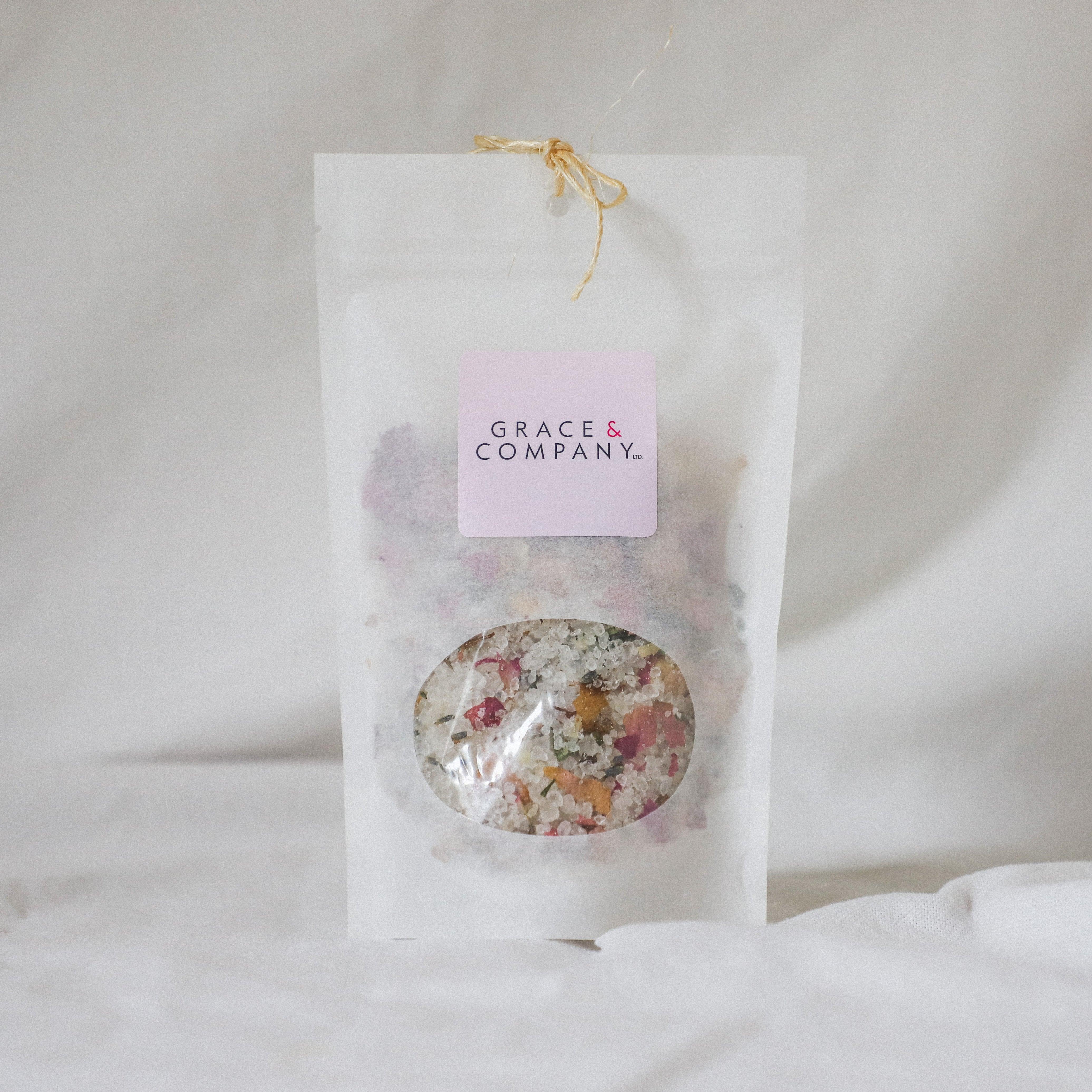 Epsom Salts with Peony Buds - Grace & Company