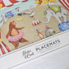 Hester & Cook - Circus Tent Die-Cut Placemats - Grace & Company