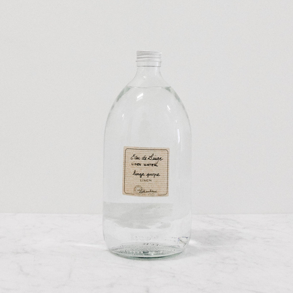 1L refill Bottle of Lothantique milk scented linen water