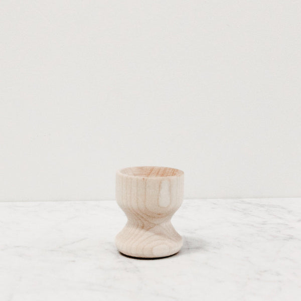 maple egg cup