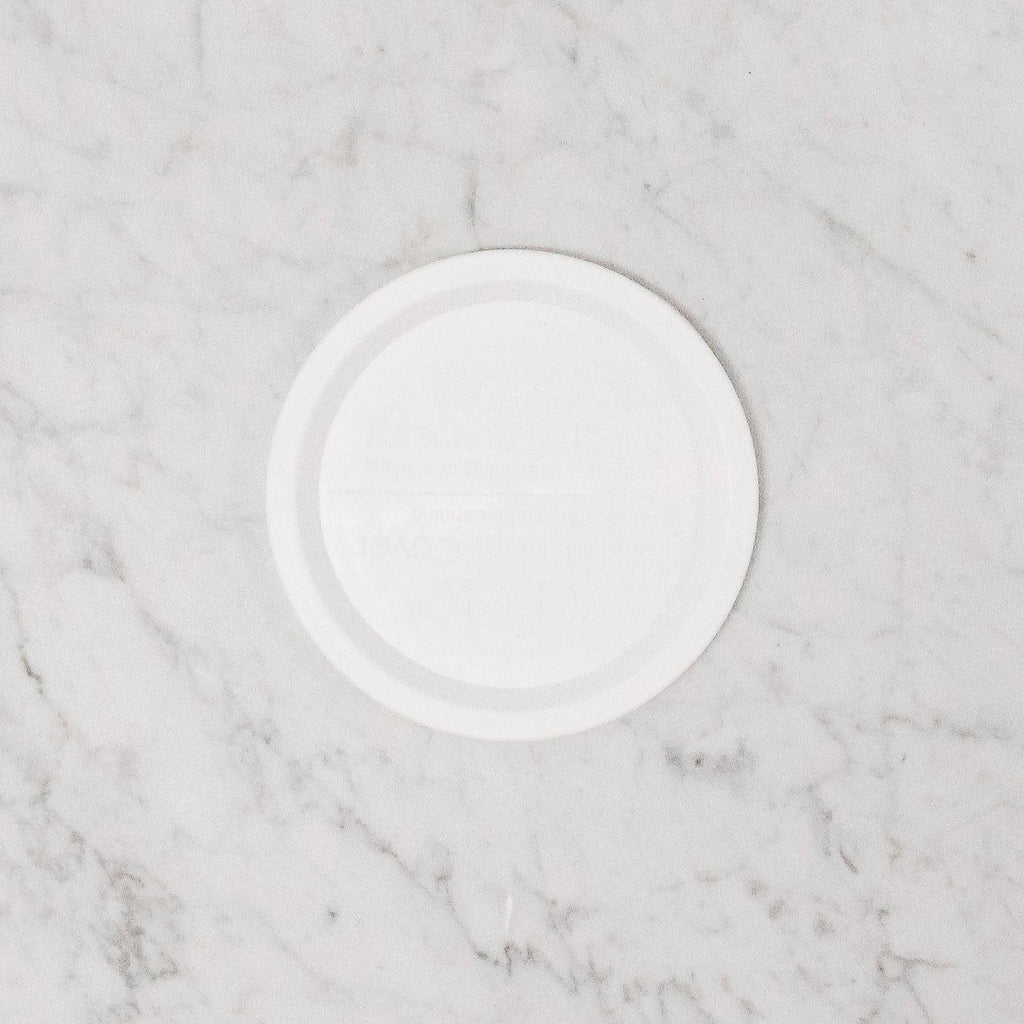 weck white keep fresh plastic lid in extra large