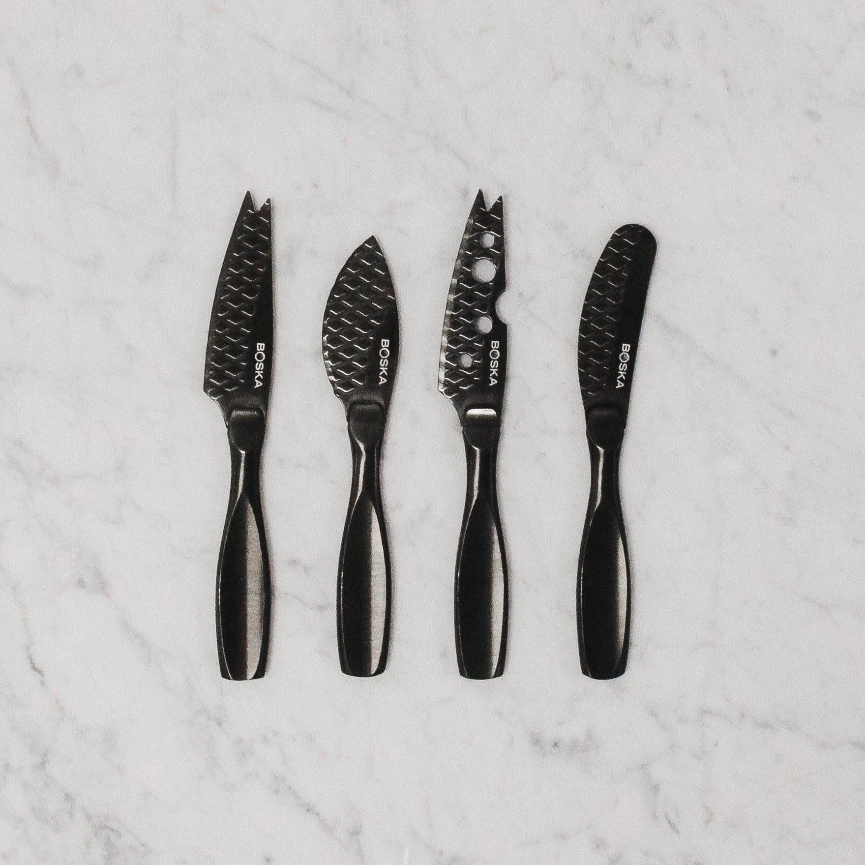 BOSKA Monaco + Black Cheese Knife set of 3