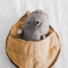 Maileg Baby Hedgehog in Leaf