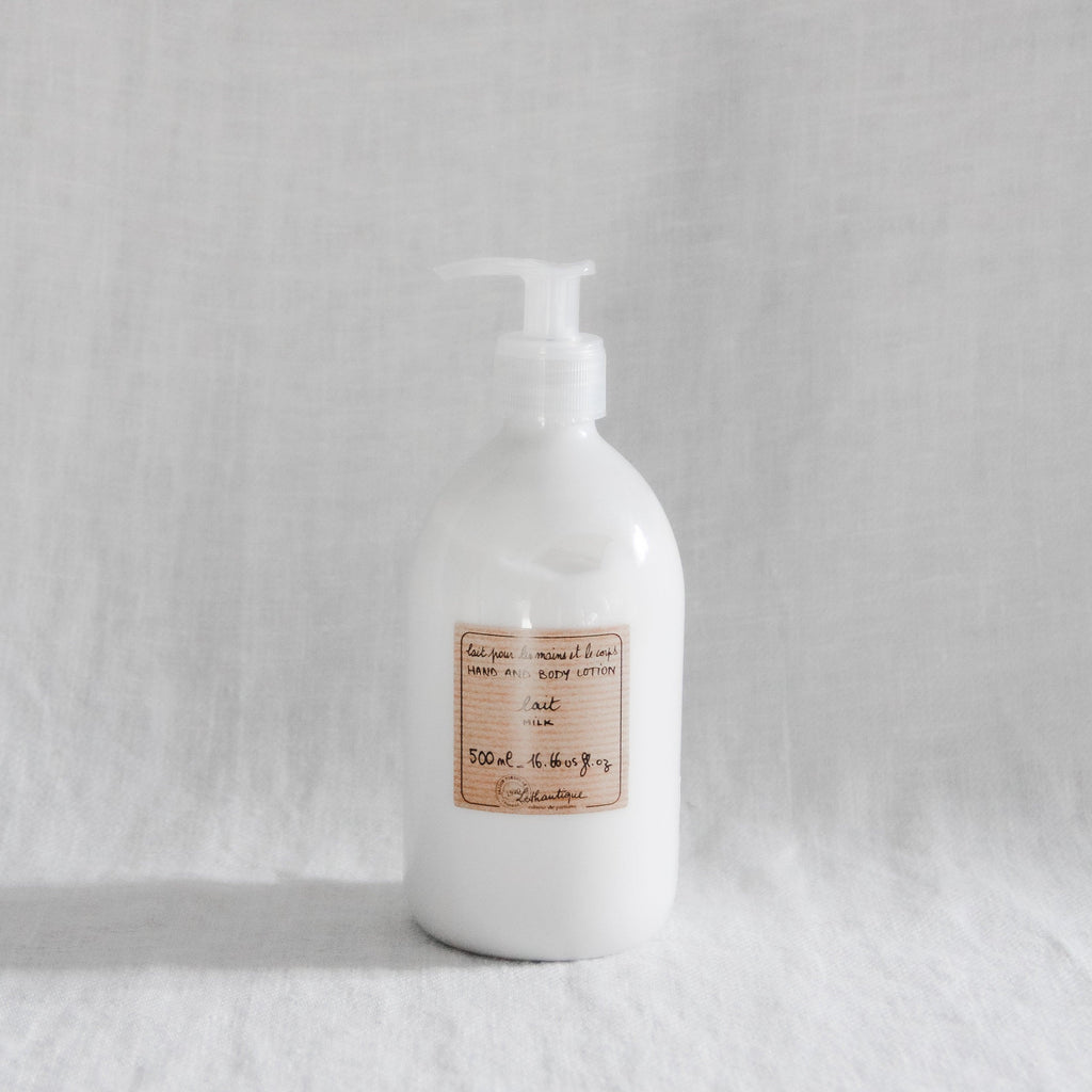 Lothantique Hand and Body Lotion scented in milk