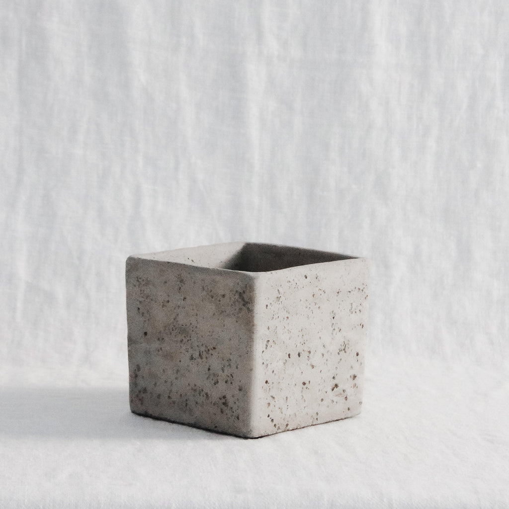 Square Concrete Planter - Grace & Company