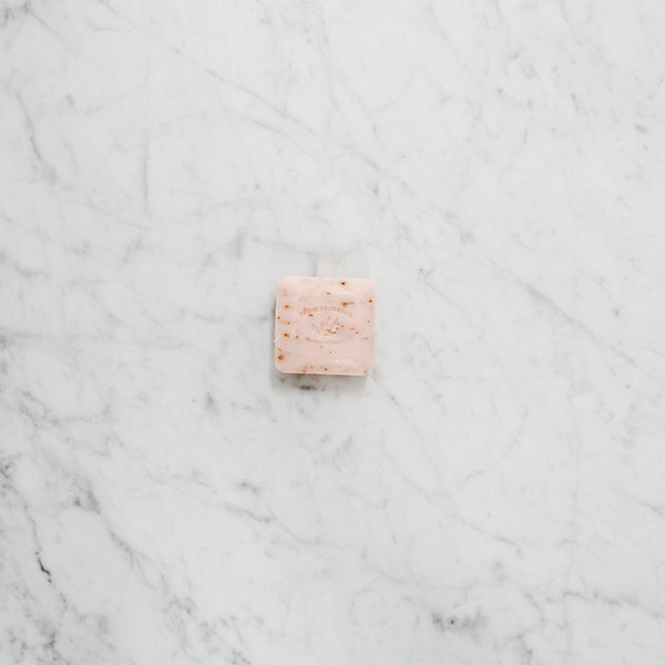 Pre de Provence Rose Petal scented Mini square guest Soap