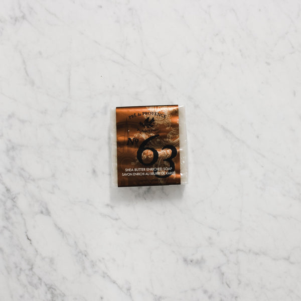 Pre de Provence No. 63 Shea Butter enriched Men's Cube Soap
